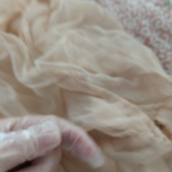 #9 TRUE ANTIQUE INCREDIBLE 1920-30 SILK CHIFFON 3 pc ENSAMBLE Price Reduced COPY - Picture 7 of 14